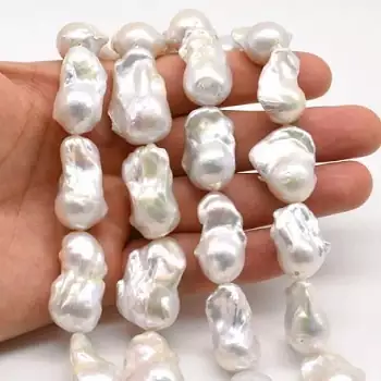 Perlenkllassiker Perlenarten Kasumiperlen für Perlenketten, Perlenarmbänder, Perlenohrringe und Perlenringe
