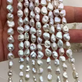 Perlenklassiker Darstellung Barockperlen für Perlenketten, Perlenarmbänder, Perlenohrringe, Perlenringe und Perlenanhänger