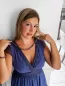Preview: Gaura Pearls Perlenkette - schwarz, barock, 45-48 cm, Stahl Bild mit Model2 Preview: Gaura Pearls Perlenkette - schwarz, barock, 45-48 cm, Stahl Bild mit Model2
