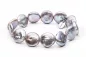 Preview: Elegant und besonders - Perlenarmband lavendel/grau barock 13-14 mm, 20 cm, Gaura Pearls, Estland