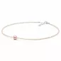 Preview: Gaura Pearls Perlenkette - rosa, 36,5 cm, Zirkonia, 925 Silber Preview: Gaura Pearls Perlenkette - rosa, 36,5 cm, Zirkonia, 925 Silber
