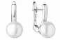 Preview: Casual Perlenohrring weiß rund 9-9.5 mm, Englischer Verschluss, 925er Silber, Gaura Pearls, Estland Preview: Casual Perlenohrring weiß rund 9-9.5 mm, Englischer Verschluss, 925er Silber, Gaura Pearls, Estland