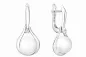 Preview: Casual Perlenohrringe weiß rund 9-9.5 mm, Zirkonia, Englischer Verschluss, 925er Silber, Gaura Pearls, Estland Preview: Casual Perlenohrringe weiß rund 9-9.5 mm, Zirkonia, Englischer Verschluss, 925er Silber, Gaura Pearls, Estland