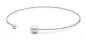 Preview: Moderner Design Halsreif, Perle weiss Kasumi like Perle, 10-11 mm, 38 cm, 925er rhodiniertes Silber, Preview: Moderner Design Halsreif, Perle weiss Kasumi like Perle, 10-11 mm, 38 cm, 925er rhodiniertes Silber,