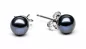 Preview: Klassischer Perlenohrstecker schwarz rund 6.5-7 mm, Sicherheitsverschluss 925er Silber, Gaura Pearls, Estland Preview: Klassischer Perlenohrstecker schwarz rund 6.5-7 mm, Sicherheitsverschluss 925er Silber, Gaura Pearls, Estland