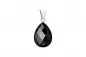 Preview: Edler Kettenanhänger Onyx schwarz, 925er rhodiniertes Silber Preview: Edler Kettenanhänger Onyx schwarz, 925er rhodiniertes Silber