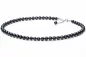 Preview: Elegante Perlenkette schwarz rund 7-8 mm, 45 cm, Verschluss 925er Silber mit Perle, Gaura Pearls, Estland Preview: Elegante Perlenkette schwarz rund 7-8 mm, 45 cm, Verschluss 925er Silber mit Perle, Gaura Pearls, Estland