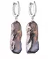 Preview: Eleganter Perlenohrring schwarz Biwa Perle Englischer Verschluss, Gaura Pearls, Estland Preview: Eleganter Perlenohrring schwarz Biwa Perle Englischer Verschluss, Gaura Pearls, Estland