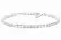 Preview: Elegante weiße Perlenkette 45 cm rund 8.5-9.5 mm, 45cm, Verschluss 925er Silber mit Perle, Gaura Pearls, Estland