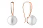 Preview: Eleganter Perlenohrhänger Roségold 585 plattiert (1 Mik) weiß 9.5-10 mm, Gaura Pearls, Estland Bild 2 Preview: Eleganter Perlenohrhänger Roségold 585 plattiert (1 Mik) weiß 9.5-10 mm, Gaura Pearls, Estland Bild 2