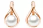 Preview: Eleganter Perlenohrring Roségold 585 plattiert (1 Mik) rund weiß 9.5-10 mm, Engl. Verschluss, Gaura Pearls, Estland Preview: Eleganter Perlenohrring Roségold 585 plattiert (1 Mik) rund weiß 9.5-10 mm, Engl. Verschluss, Gaura Pearls, Estland