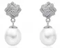 Preview: Eleganter Perlenohrstecker weiß tropfen 8-8.5 mm, Zirkonia, Sicherheitsverschluss 925er Silber, Gaura Pearls, Estland Preview: Eleganter Perlenohrstecker weiß tropfen 8-8.5 mm, Zirkonia, Sicherheitsverschluss 925er Silber, Gaura Pearls, Estland