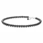 Preview: Gaura Pearls Perlenkette - schwarz, rund, 50- cm, 925 Silber Preview: Gaura Pearls Perlenkette - schwarz, rund, 50- cm, 925 Silber
