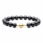 Preview: Gaura Pearls Perlenarmband - schwarz, 10 mm, 585 Weiß/Gelbgold Preview: Gaura Pearls Perlenarmband - schwarz, 10 mm, 585 Weiß/Gelbgold