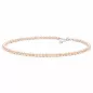 Preview: Gaura Pearls Perlenkette - rosa, rund, 6.5 mm, 45-48 cm, 925 Silber Preview: Gaura Pearls Perlenkette - rosa, rund, 6.5 mm, 45-48 cm, 925 Silber