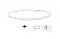 Preview: Perlenschmuck Set - Klassisch elegant - Perlenohringe weiß und Perlenkette weiß Bild 1 Preview: Perlenschmuck Set - Klassisch elegant - Perlenohringe weiß und Perlenkette weiß Bild 1