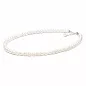 Preview: Gaura Pearls Perlenkette - weiß, rund, 8 mm, 50-53 cm, 925 Silber Preview: Gaura Pearls Perlenkette - weiß, rund, 8 mm, 50-53 cm, 925 Silber
