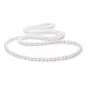 Preview: Gaura Pearls Perlenkette - weiß, elegant, 120 cm Preview: Gaura Pearls Perlenkette - weiß, elegant, 120 cm
