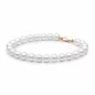 Preview: Gaura Pearls Perlenarmband - weiß, 7 mm, 585 Roségold Preview: Gaura Pearls Perlenarmband - weiß, 7 mm, 585 Roségold