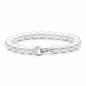 Preview: Gaura Pearls Perlenarmband - weiß, rund, Zirkonia, 925 Silber Preview: Gaura Pearls Perlenarmband - weiß, rund, Zirkonia, 925 Silber