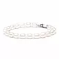 Preview: Gaura Pearls Perlenarmband - weiß, reis, 925 Silber Preview: Gaura Pearls Perlenarmband - weiß, reis, 925 Silber