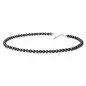 Preview: Gaura Pearls Perlenkette - schwarz, rund, 5 mm, 40-43 cm, 925 Silber Preview: Gaura Pearls Perlenkette - schwarz, rund, 5 mm, 40-43 cm, 925 Silber