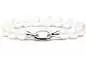 Mobile Preview: Klassisches Perlenarmband weiß rund 10.5-11.5 mm, Designverschluss Silber, Gaura Pearls, Estland