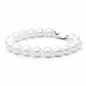 Preview: Gaura Pearls Perlenarmband - weiß, 10 mm, 925 Silber Preview: Gaura Pearls Perlenarmband - weiß, 10 mm, 925 Silber
