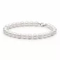 Preview: Gaura Pearls Perlenarmband Herren - weiß, rund, 925 Silber Preview: Gaura Pearls Perlenarmband Herren - weiß, rund, 925 Silber