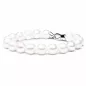 Preview: Gaura Pearls Perlenarmband - weiß, 10 mm. 925 Silber Preview: Gaura Pearls Perlenarmband - weiß, 10 mm. 925 Silber
