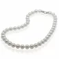 Preview: Gaura Pearls Perlenkette - weiß, rund, 55 cm, 925 Silber Preview: Gaura Pearls Perlenkette - weiß, rund, 55 cm, 925 Silber