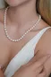 Preview: Gaura Pearls Perlenkette - weiß, rund, 50 cm, 585 Weiß/Gelbgold Preview: Gaura Pearls Perlenkette - weiß, rund, 50 cm, 585 Weiß/Gelbgold