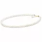 Preview: Gaura Pearls Perlenkette - weiß, rund, 9 mm, 50-53 cm, 585 Gelbgold plat. Preview: Gaura Pearls Perlenkette - weiß, rund, 9 mm, 50-53 cm, 585 Gelbgold plat.
