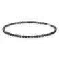 Preview: Gaura Pearls Perlenkette - schwarz, 45 cm, 925 Sterling Silber Preview: Gaura Pearls Perlenkette - schwarz, 45 cm, 925 Sterling Silber