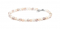 Preview: Einzigartige Perlenkette mehrfarbig barock 10-11 mm, 45 cm, Verschluss Stahl variabel, Gaura Pearls, Estland