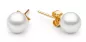Preview: Klassischer Akoya Perlenohrstecker weiß rund 6.5-7 mm, 14KT Gelbgold, Sicherheitsverschluss, Gaura Pearls, Estland Preview: Klassischer Akoya Perlenohrstecker weiß rund 6.5-7 mm, 14KT Gelbgold, Sicherheitsverschluss, Gaura Pearls, Estland
