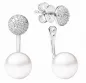 Preview: Kombinierter Perlenohrstecker weiß rund 8.5-9 mm, separat nutzbarer Zirkoniastecker, 925er Silber, Gaura Pearls, Estland Preview: Kombinierter Perlenohrstecker weiß rund 8.5-9 mm, separat nutzbarer Zirkoniastecker, 925er Silber, Gaura Pearls, Estland