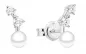 Preview: Moderner sportlicher Perlenohrstecker weiß klein rund 4-4.5 mm, Verschluss 925er Silber, Gaura Pearls, Estland Preview: Moderner sportlicher Perlenohrstecker weiß klein rund 4-4.5 mm, Verschluss 925er Silber, Gaura Pearls, Estland
