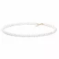 Preview: Gaura Pearls Perlenkette - weiß, rund, 8 mm, 45-48 cm, 585 Gelbgold plat. Preview: Gaura Pearls Perlenkette - weiß, rund, 8 mm, 45-48 cm, 585 Gelbgold plat.