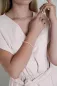 Preview: Elegantes Perlenarmband rosa Estland