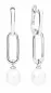 Preview: Perlenohrring rhodiniertes 925er Silber weiss Englischer Verschluss Preview: Perlenohrring rhodiniertes 925er Silber weiss Englischer Verschluss