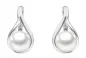 Preview: Casual Perlenohrring weiß rund 8.5-9 mm, Englischer Verschluss, 925er Silber, Gaura Pearls, Estland Preview: Casual Perlenohrring weiß rund 8.5-9 mm, Englischer Verschluss, 925er Silber, Gaura Pearls, Estland