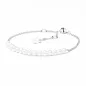 Preview: Gaura Pearls Perlenarmband - weiß, rund, 17-20 cm, 925 Silber Preview: Gaura Pearls Perlenarmband - weiß, rund, 17-20 cm, 925 Silber