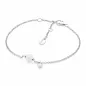 Preview: Gaura Pearls Perlenarmband - weiß, Zirkonia, 16-19 cm, 925 Silber Preview: Gaura Pearls Perlenarmband - weiß, Zirkonia, 16-19 cm, 925 Silber