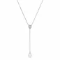 Preview: Gaura Pearls Silberkette - weiß, 39,5 cm, 925 Silber Preview: Gaura Pearls Silberkette - weiß, 39,5 cm, 925 Silber