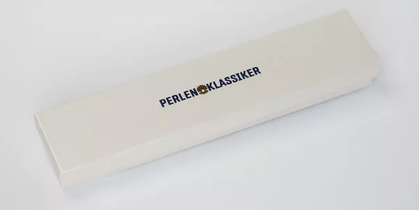Gaura Pearls Perlenkette - weiß, reis, 39,5 cm, 375 Gelbgold