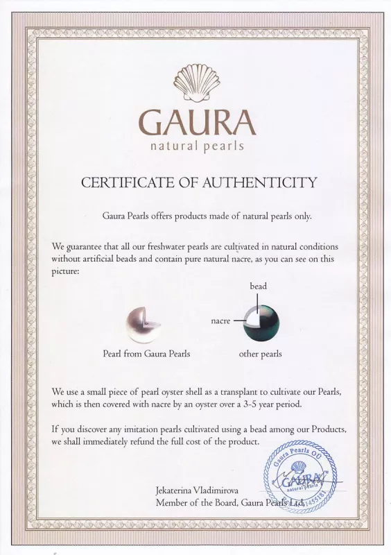 Zertifikat Gaura Zertifikat Gaura