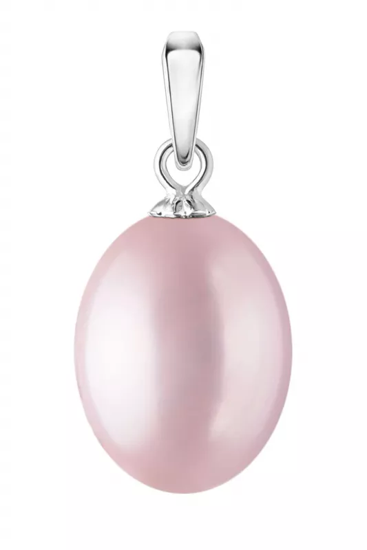 Perlenanhänger einzeln lavendel 9-9.5 mm, 925er rhodiniertes Silber, Gaura Pearls, Estland Perlenanhänger einzeln lavendel 9-9.5 mm, 925er rhodiniertes Silber, Gaura Pearls, Estland