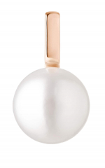 Perlenanhänger einzeln weiß 9.5-10 mm Gaura Pearls, Estland