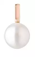 Perlenanhänger einzeln weiß 9.5-10 mm Gaura Pearls, Estland